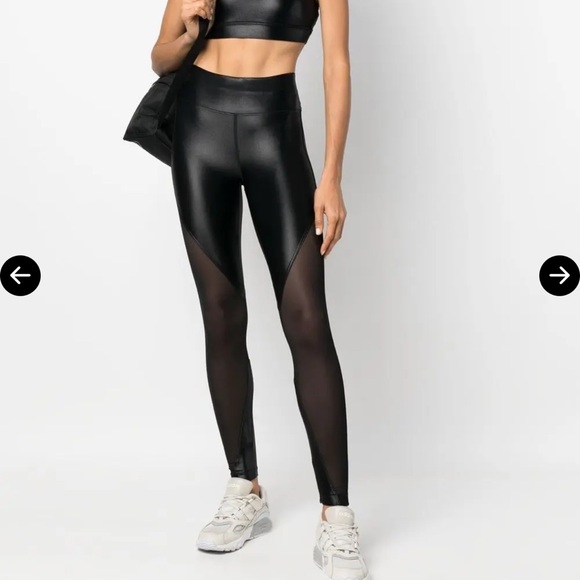 Koral Lucent Infinity Black Leggings - Picture 2 of 5